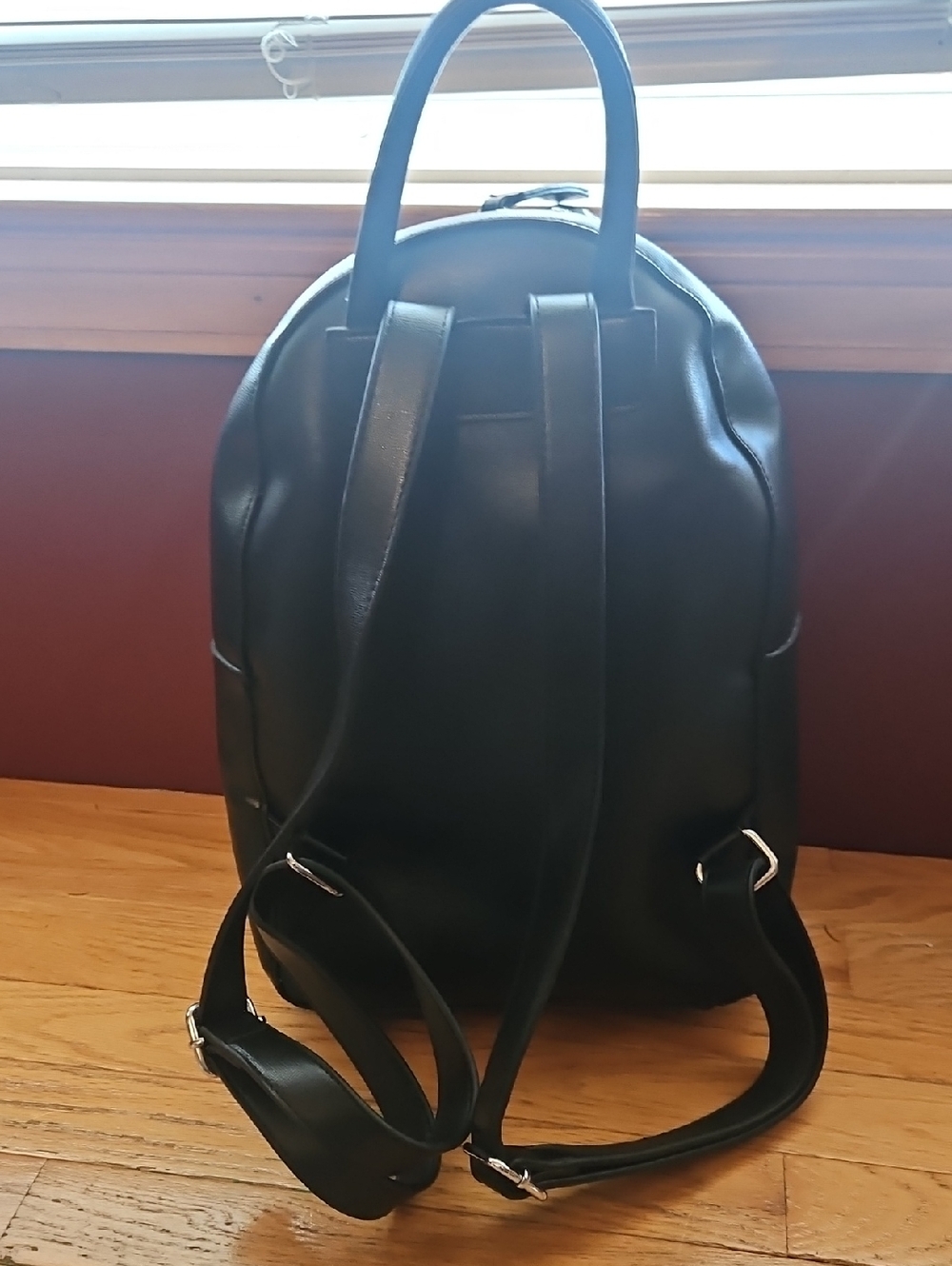 Melie Bianco Black Backpack - Picture 3 of 8